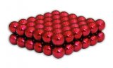Magnetkügelchen 5 mm<br>72 Stck  Farbe: Rot